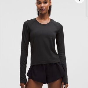lululemon athletica Black Long Sleeve Top